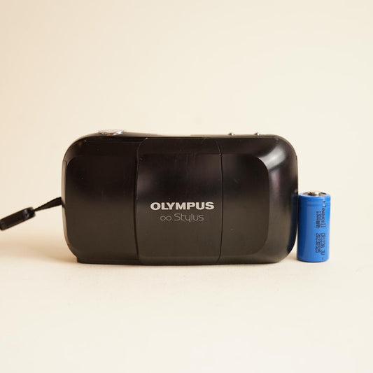 Olympus µ[mju:] I Film Camera | 35mm Point & Shoot | Tested & Working | Silver