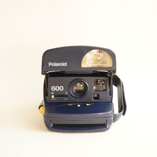 Polaroid 600 Instant Camera | Tested & Working | Navy