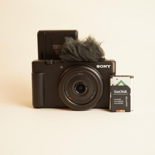 Sony ZV-1F Digital Camera | 20.1MP | Tested & Working | Black