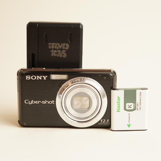 Sony Cyber-shot DSC-S980 Digital Camera | 12.1MP | Tested & Working | Black