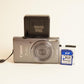 Canon PowerShot ELPH 130 IS Digital Camera | 16MP | Tested & Working | Grey