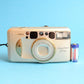 Fujifilm Zoom Date 125SR 35mm Film Camera | Tested & Working | Gold