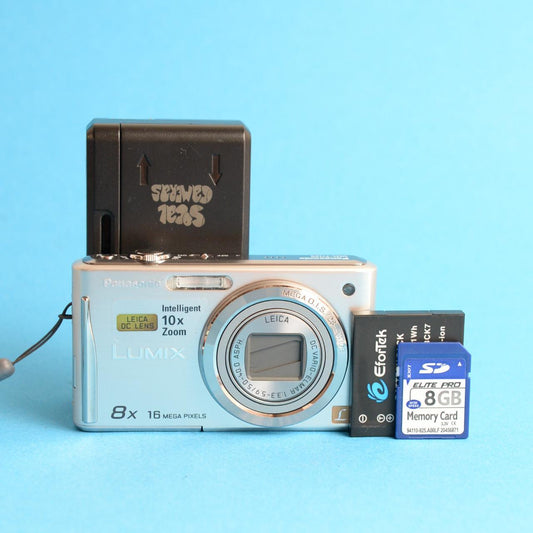 Panasonic Lumix DMC-FH25 Digital Camera | 16.1MP | Tested & Working | Silver