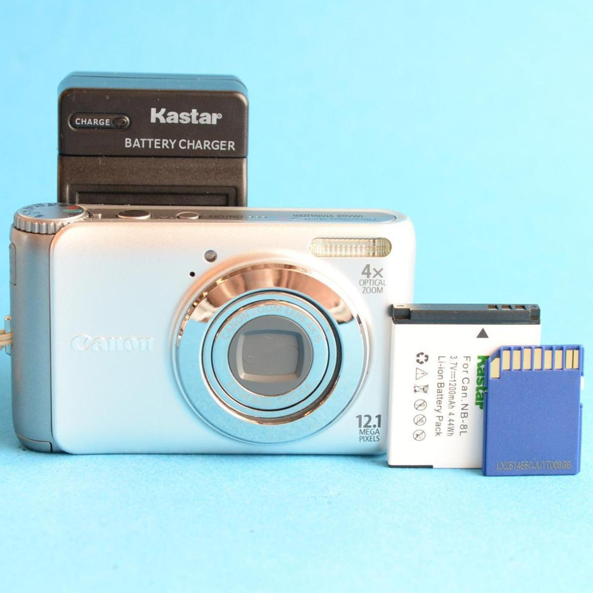 Canon PowerShot A3100 IS Digital Camera | 12MP | Tested & Working 