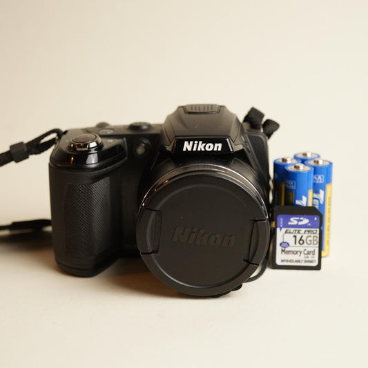Nikon Coolpix L310 Digital Camera | 14MP | Tested & Working | Black