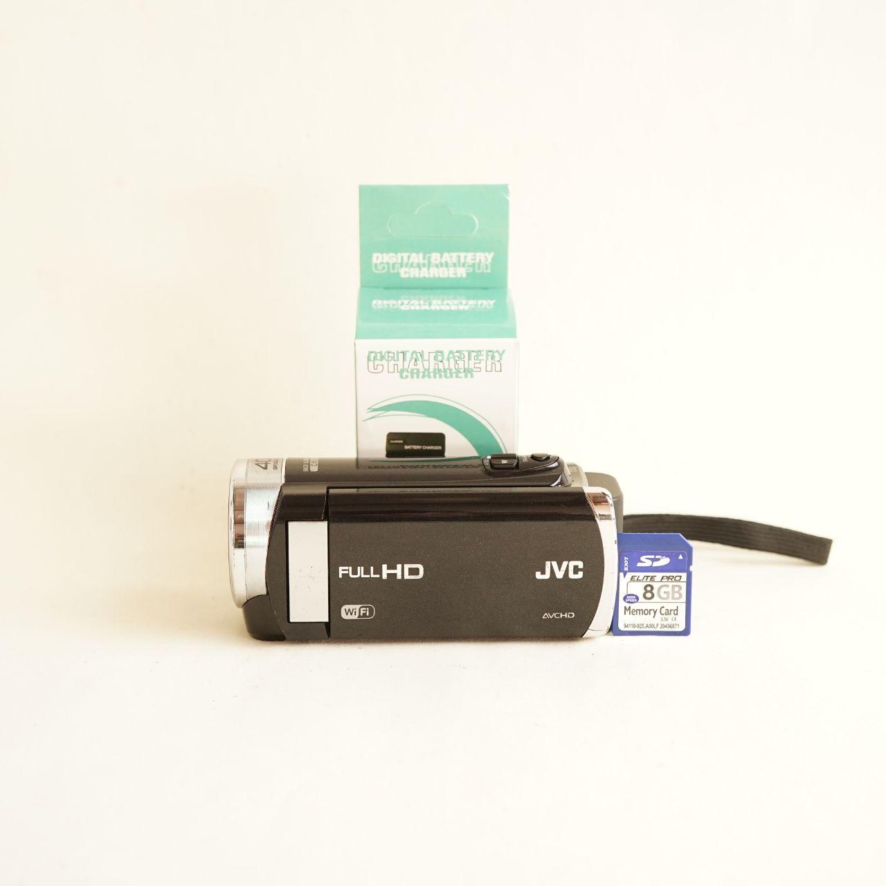 JVC Everio GZ-EX210BU Digital Camcorder | Tested & Working | Black