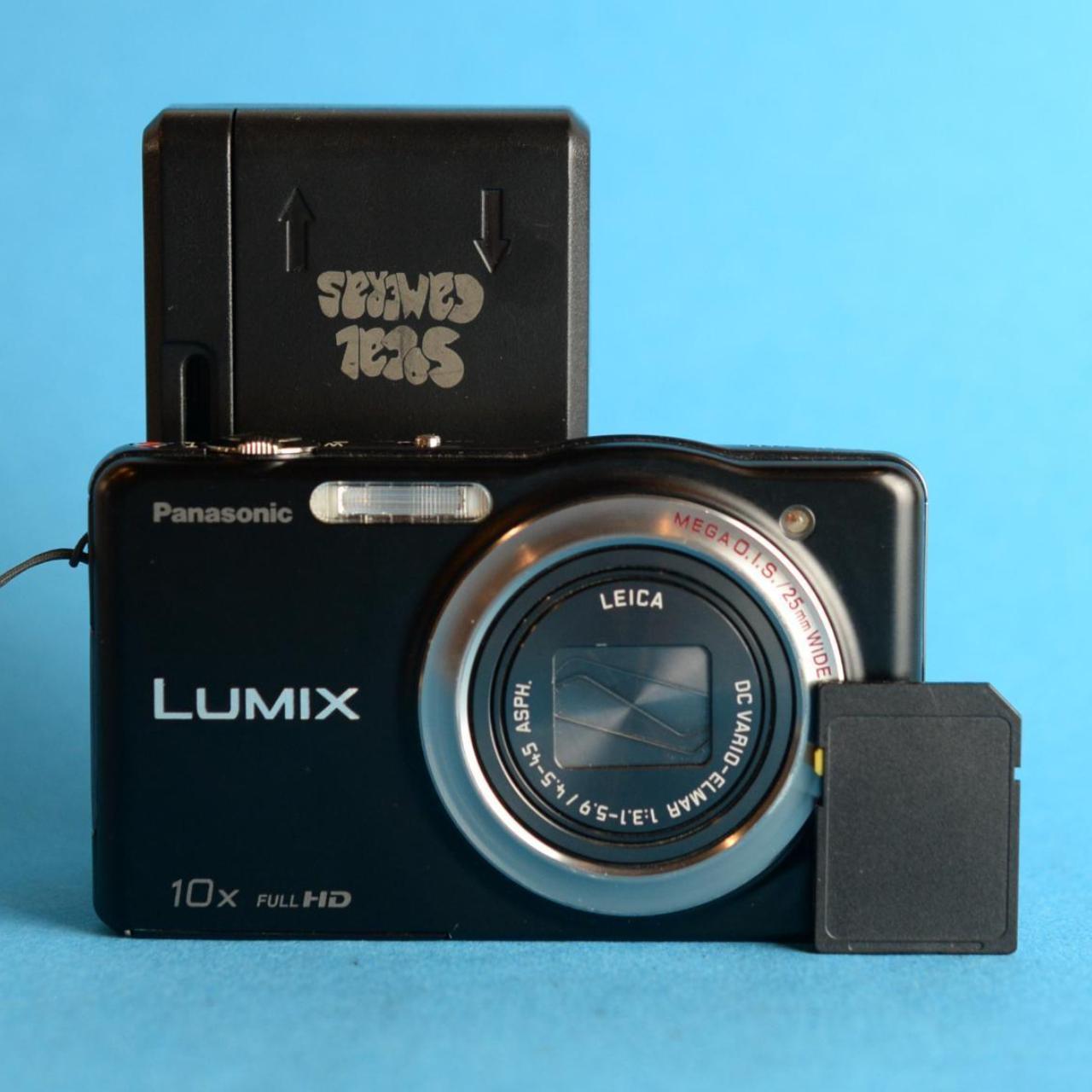 Panasonic Lumix DMC-SZ7 Digital Camera | 14MP | Tested & Working | Black