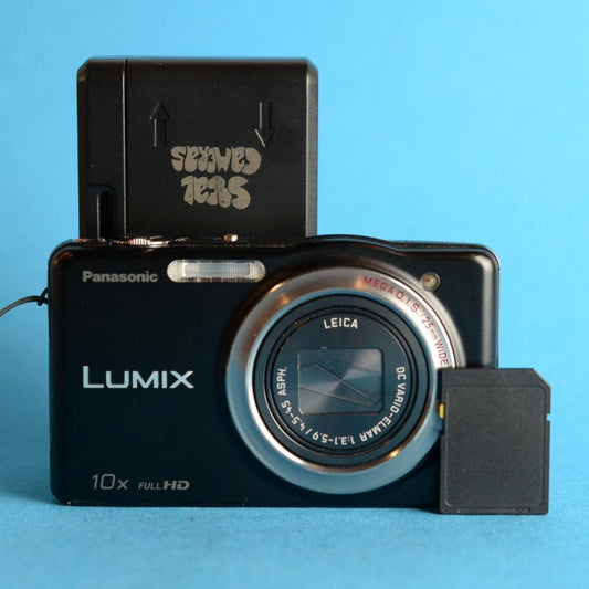 Panasonic Lumix DMC-SZ7 Digital Camera | 14MP | Tested & Working | Black