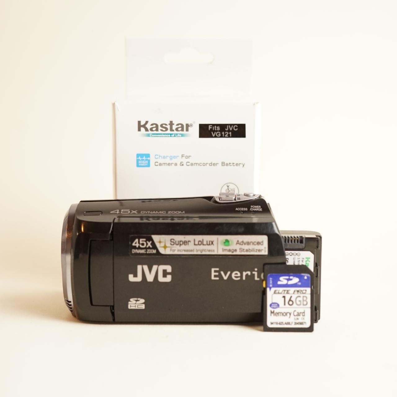 JVC Everio GZ-MS110BU Digital Camcorder | SD Video | Tested & Working | Black