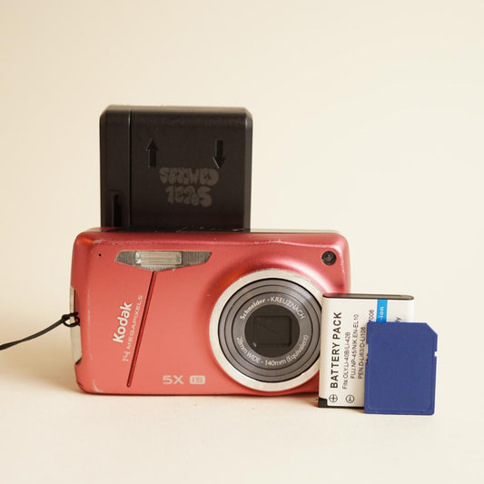 Kodak EasyShare M575 Digital Camera | 14MP | Tested & Working | Pink