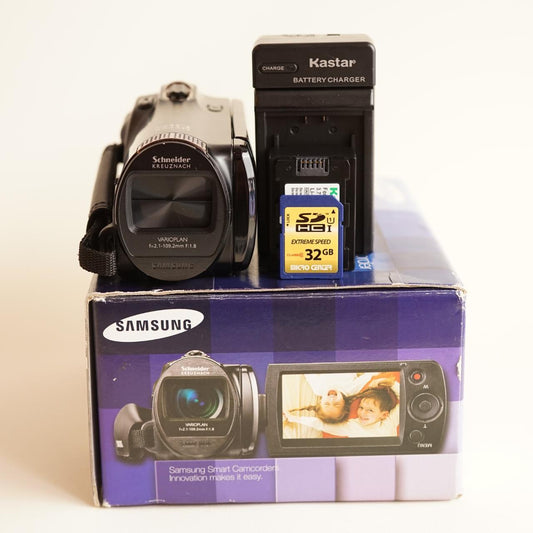 Samsung SMX-F50BN Digital Camcorder | 65x Zoom | Tested & Working | Black