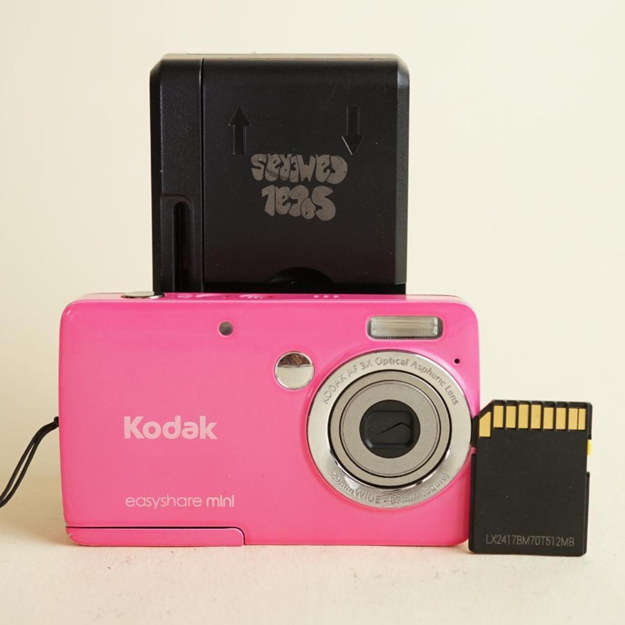 Kodak EasyShare Mini M200 | 10MP Digital Camera | Tested & Working | Pink