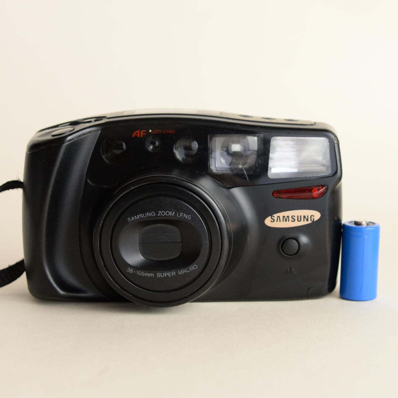 Samsung Maxima Zoom 105 | 35mm Film Camera | Point and Shoot | Black