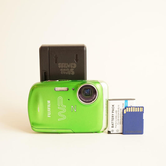 Fujifilm FinePix Z33WP Digital Camera | 10MP | Tested & Working | Green