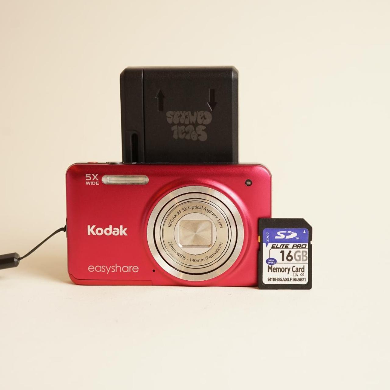 Kodak EasyShare M5350 Digital Camera | 16MP | Tested & Working | Pink