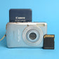 Canon PowerShot SD630 Digital Camera | 6MP | Tested & Working | Silver