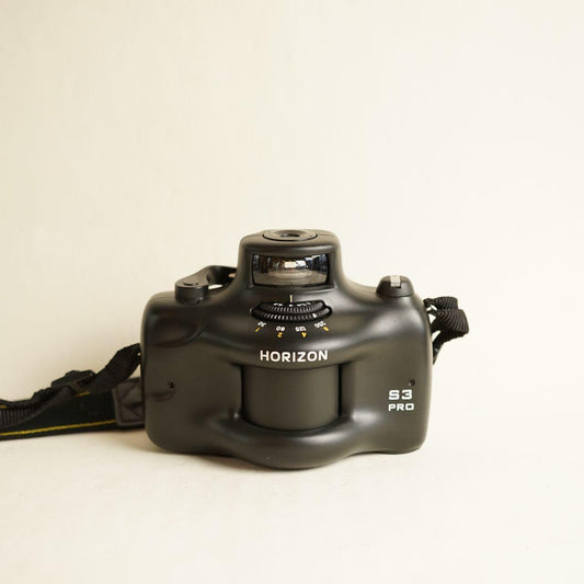 Horizon S3 Pro Film Camera | 35mm Panoramic Camera | Tested & Working | Black