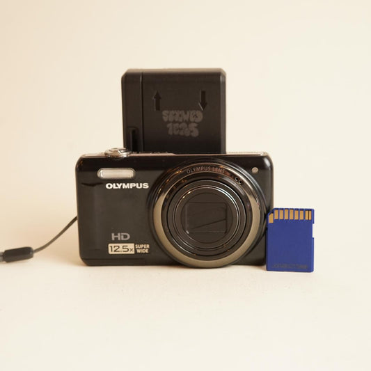 Olympus VR-320 Digital Camera | 14MP | Tested & Working | Black