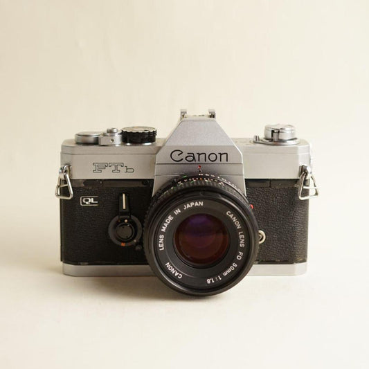 Canon FTb Film Camera | 35mm SLR | Tested & Working | Black & Silver