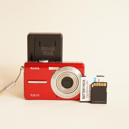 Kodak EasyShare M763 Digital Camera | 7.0MP | Tested & Working | Red