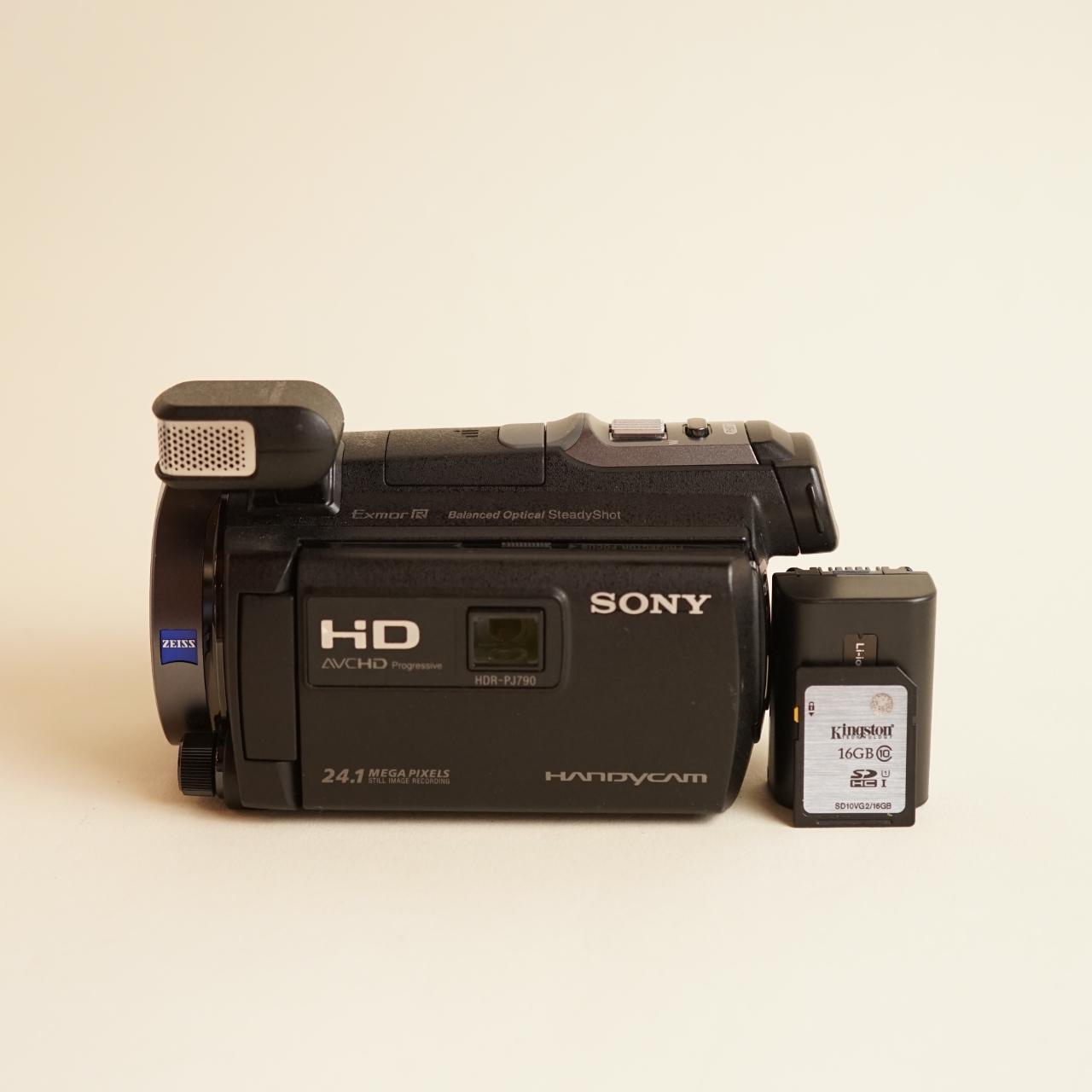 Sony Handycam HDR-PJ790 Digital Camera | 24.1MP | Tested & Working | Black