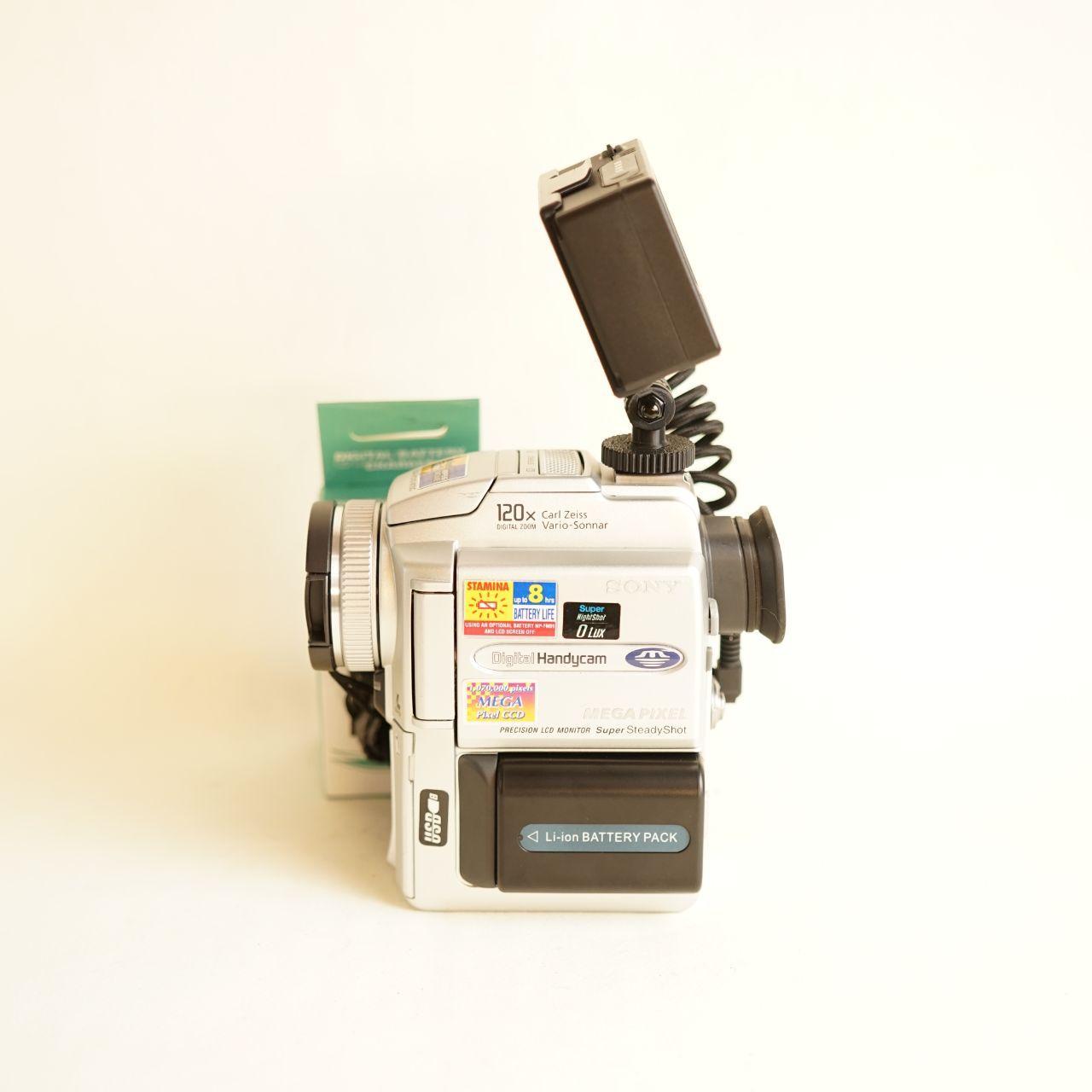 Sony Handycam DCR-PC110 MiniDV Camcorder | Tapeless Setup | Tested & Working | Silver