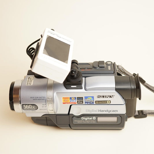 Sony Handycam DCR-TRV140 Tapeless Video 8 Camcorder Setup | Tested & Working | Silver