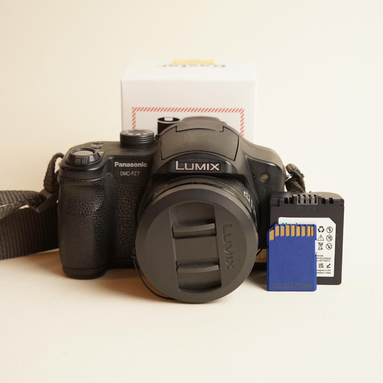 Panasonic Lumix DMC-FZ7 Digital Camera | 6MP | Tested & Working | Black