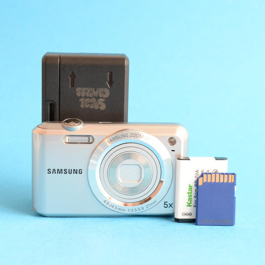 Samsung SL50 Digital Camera | 10.2MP | Tested & Working | Silver