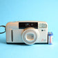 Canon SureShot Z115 Film Camera | 35mm Point & Shoot | Tested & Working | Silver