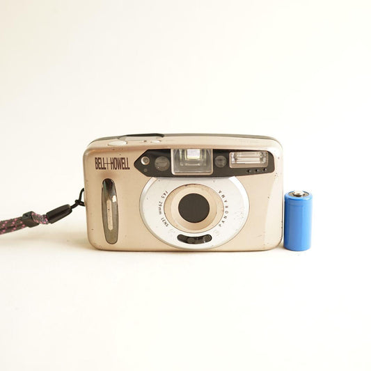 Bell + Howell Dual View Panorama Film Camera | 35mm Point & Shoot | Tested & Working | Silver