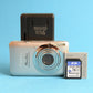 Canon PowerShot ELPH 100 HS Digital Camera | 12.1MP | Tested & Working | Gray