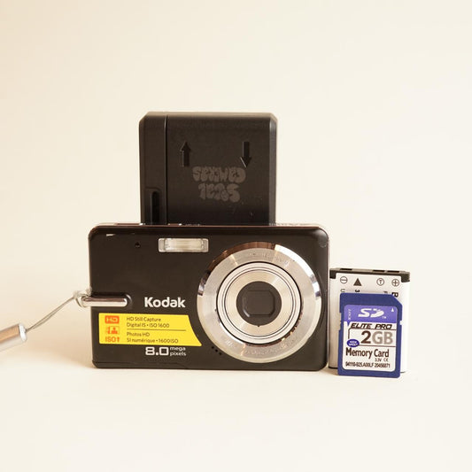 Kodak EasyShare M873 Digital Camera | 8MP | Tested & Working | Black