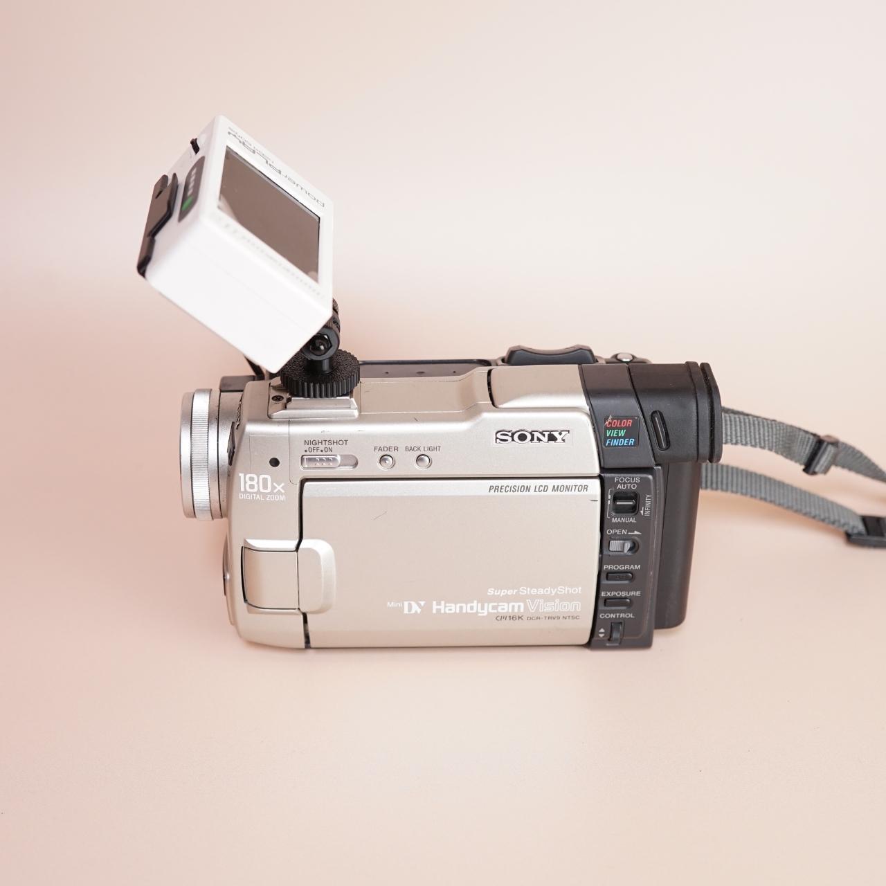 Sony Handycam DCR-TRV9 | Tapeless Mini DV Camcorder Setup | Tested & Working | Silver