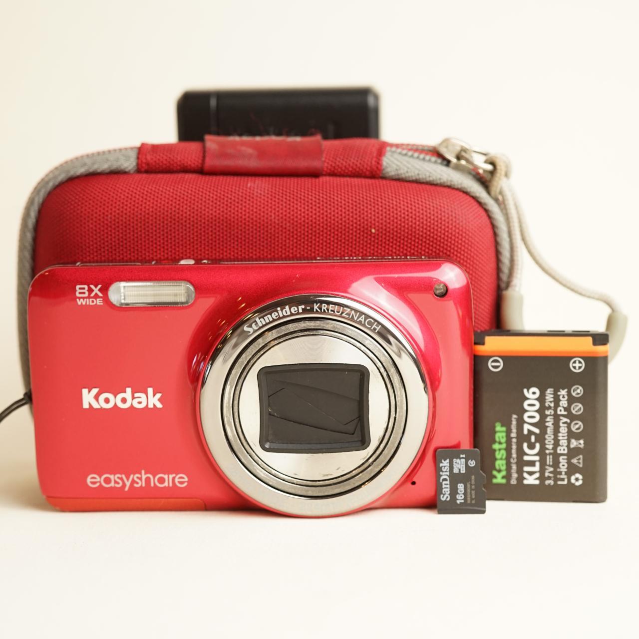 Kodak EasyShare M583 Digital Camera | 14MP | Tested & Working w/Warranty | Red