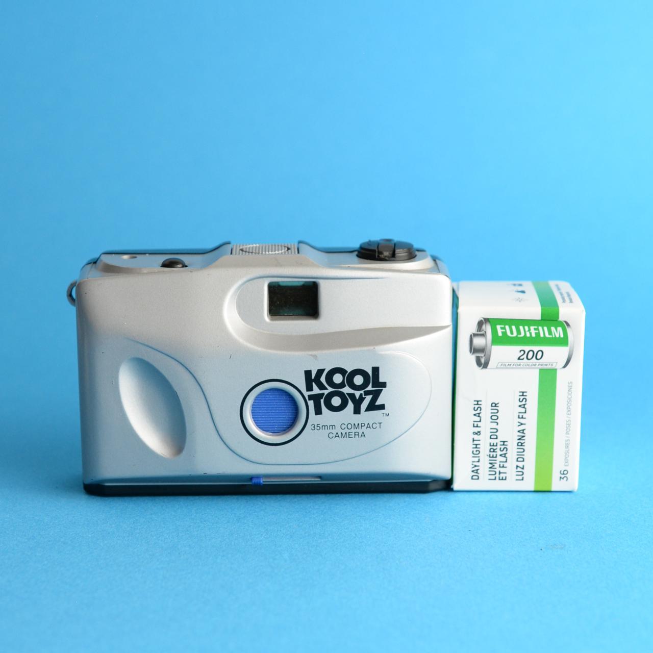 Kool Toyz | 35mm Film Camera | Point and Shoot | Silver