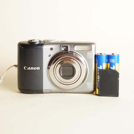 Canon PowerShot A1000 Digital Camera | 10.0MP | Tested & Working | Silver