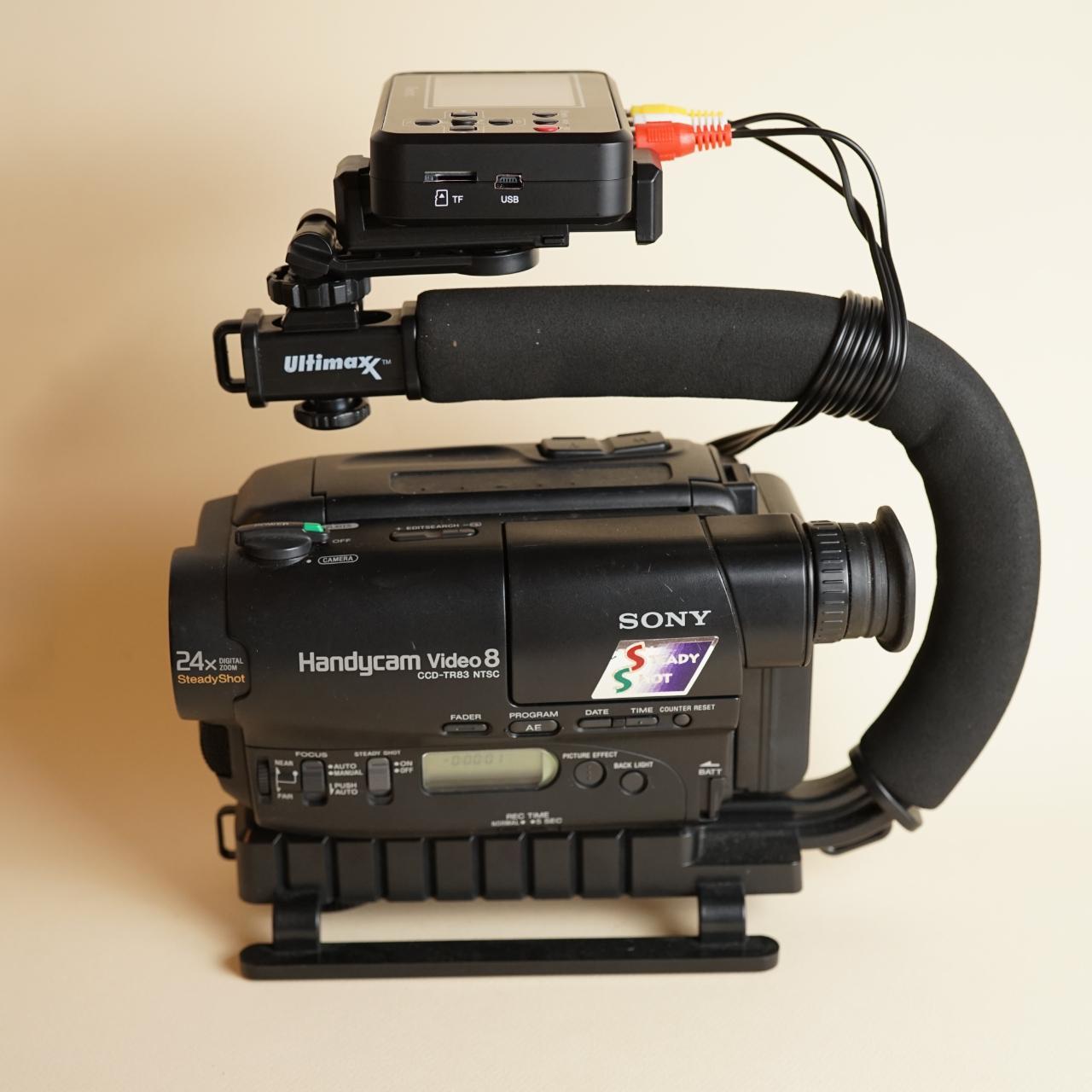 Sony Handycam CCD-TR83 | Tapeless Video 8 Set Up | Tested & Working | Black