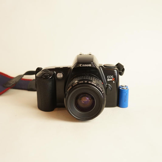 Canon EOS Rebel XS 35mm SLR Film Camera | Tested & Working | Black