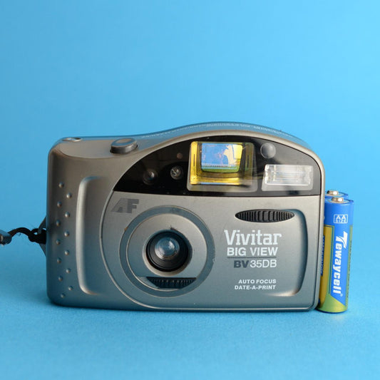 Vivitar Big View BV 35 DV | 35mm Film Camera | Point and Shoot | Grey