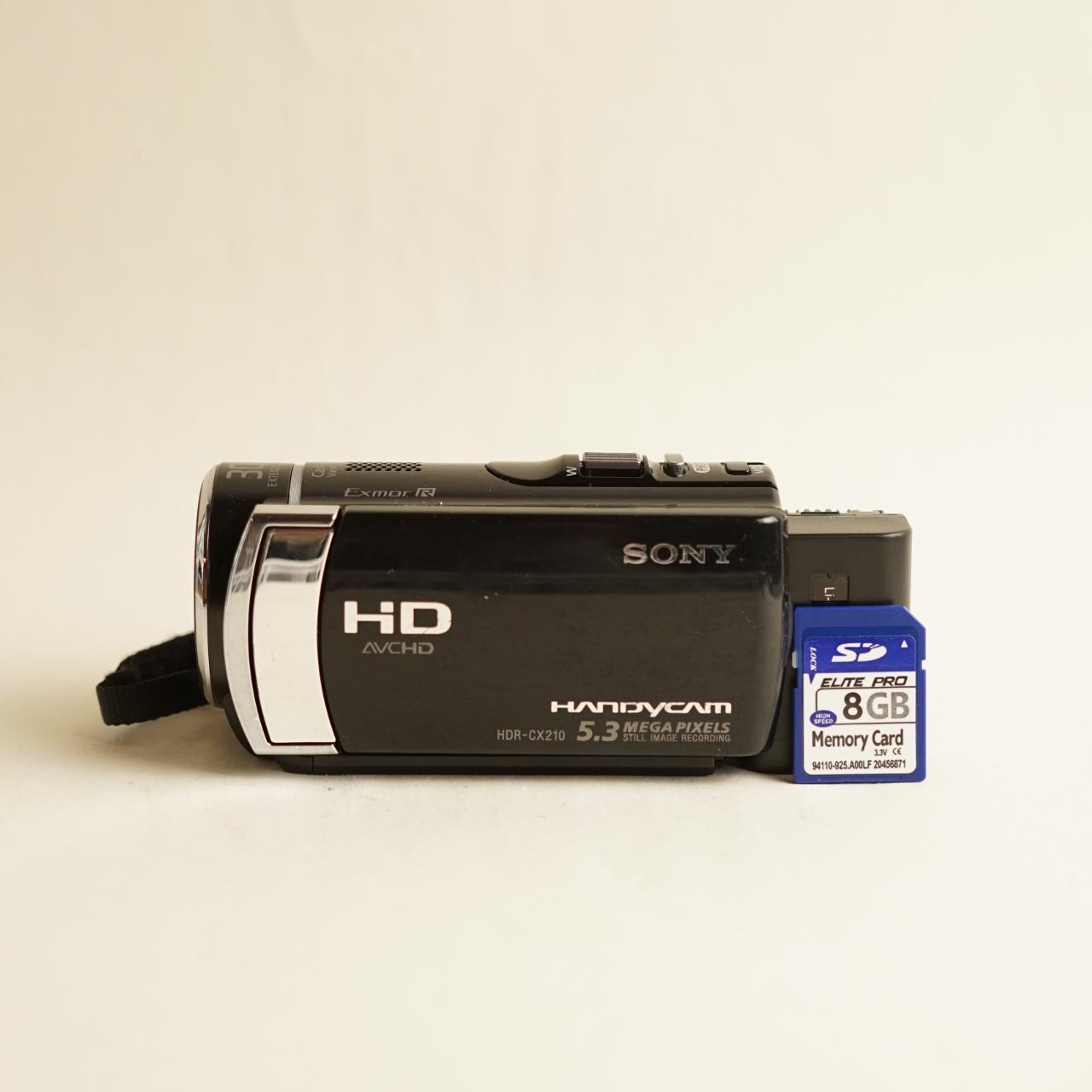 Sony Handycam HDR-CX210 Digital Camcorder | Tested & Working | Black