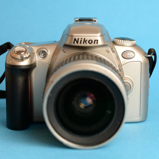 Nikon N55 Film Camera | 35mm SLR | Test & Working | Silver