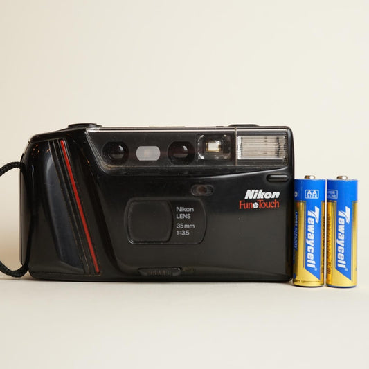 Nikon Fun Touch 35mm Film Camera | See Description | Black