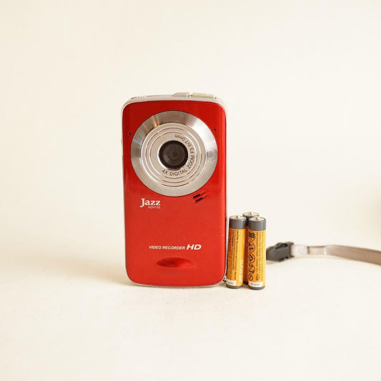 JAZZ HDV155 Digital Camcorder | Tested & Working | Red
