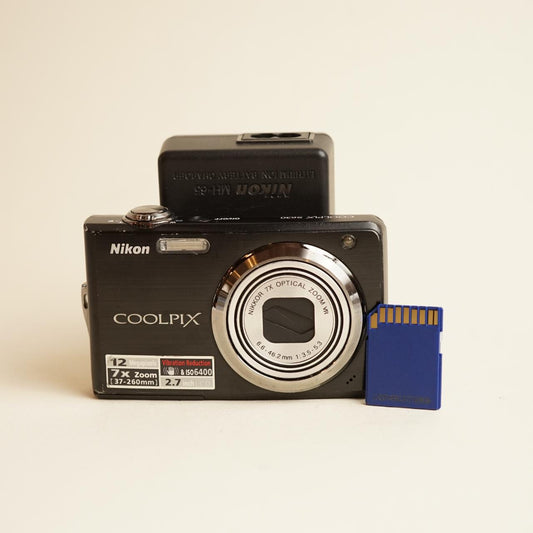 Nikon Coolpix S630 Digital Camera | 12.0MP | Tested & Working | Black