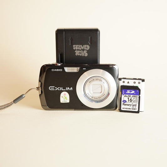 Casio Exilim EX-S3 Digital Camera | Tested & Working | 10.1MP | Black