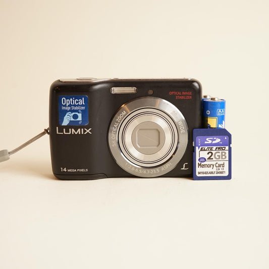 Panasonic Lumix DMC-LS6 Digital Camera | 14.1MP | Tested & Working | Black