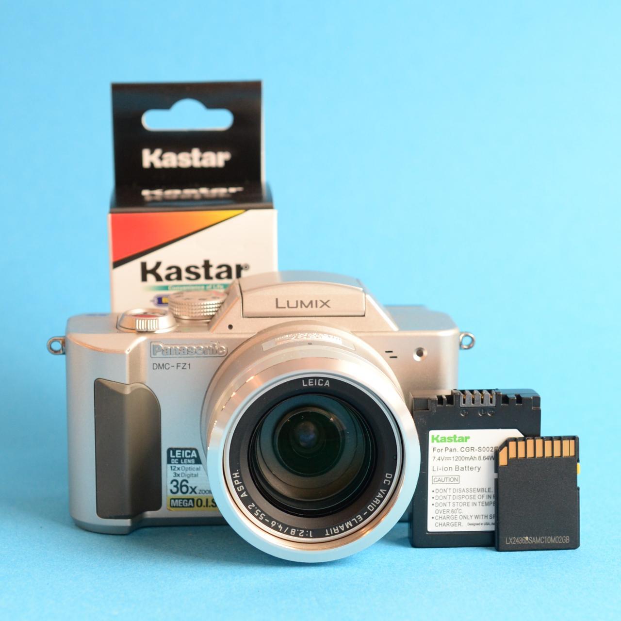 Panasonic Lumix DMC-FZ1 Digital Camera | 2MP | Tested & Working | Silver