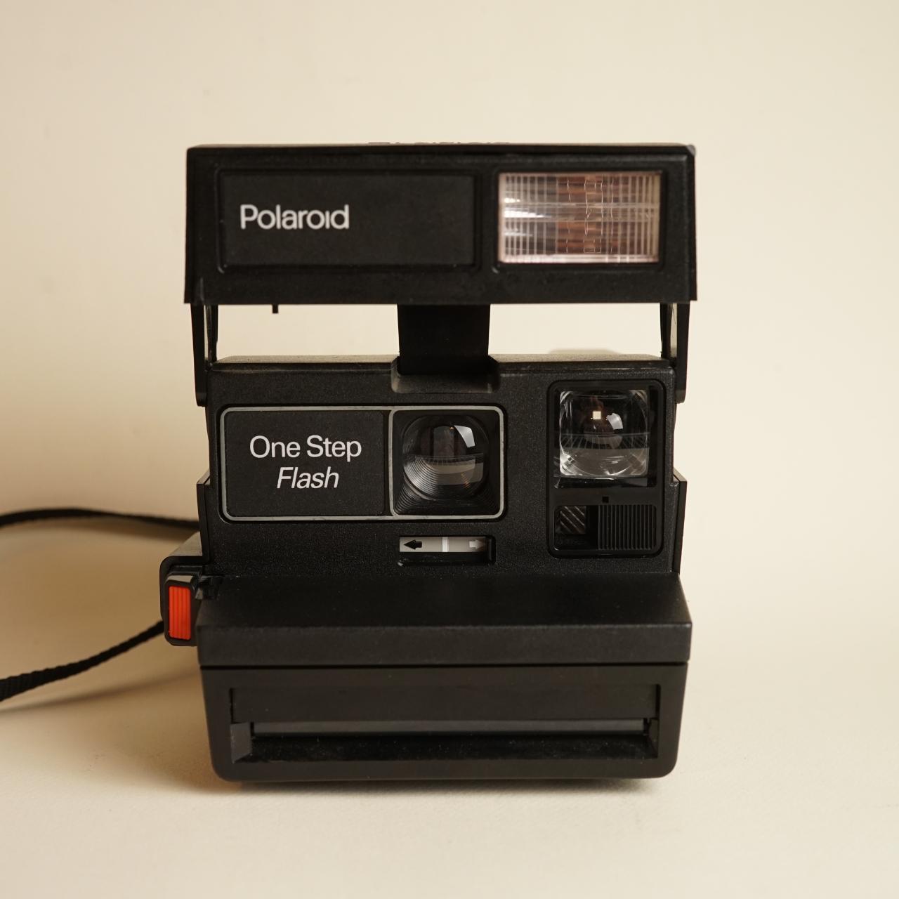 Polaroid One Step Flash Instant Camera | Tested & Working | Black