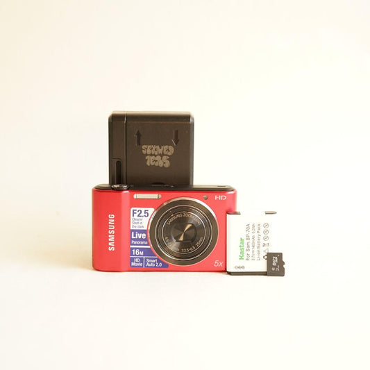 Samsung ST66 Digital Camera | 16.1MP | Tested & Working | Red